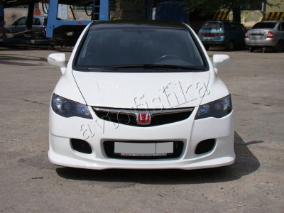 Honda Civic 4D 8 (06 – 12) передний бампер INGS Extreem